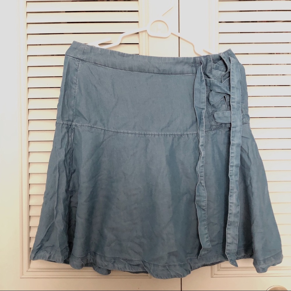Ann Taylor denim skirt